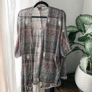 Torrid boho kimono